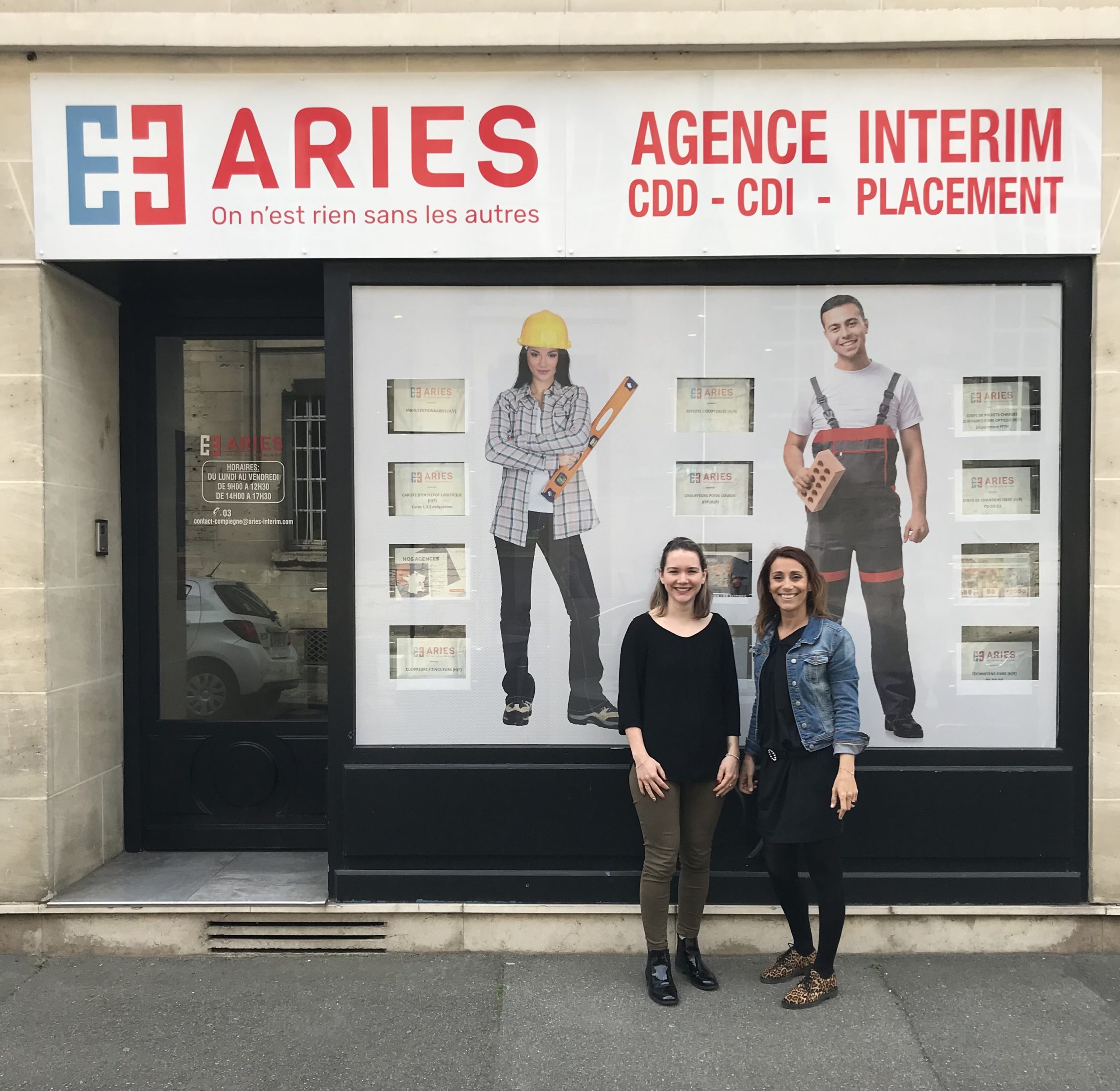 Aries interim Compiègne - équipe